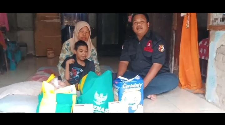 BAZNAS TERUS PEDULI DENGAN BERBAGI SEMBAKO